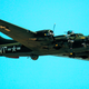 A photo of the B-17 Flying Fortress aircraft involved in Saturday's crash.